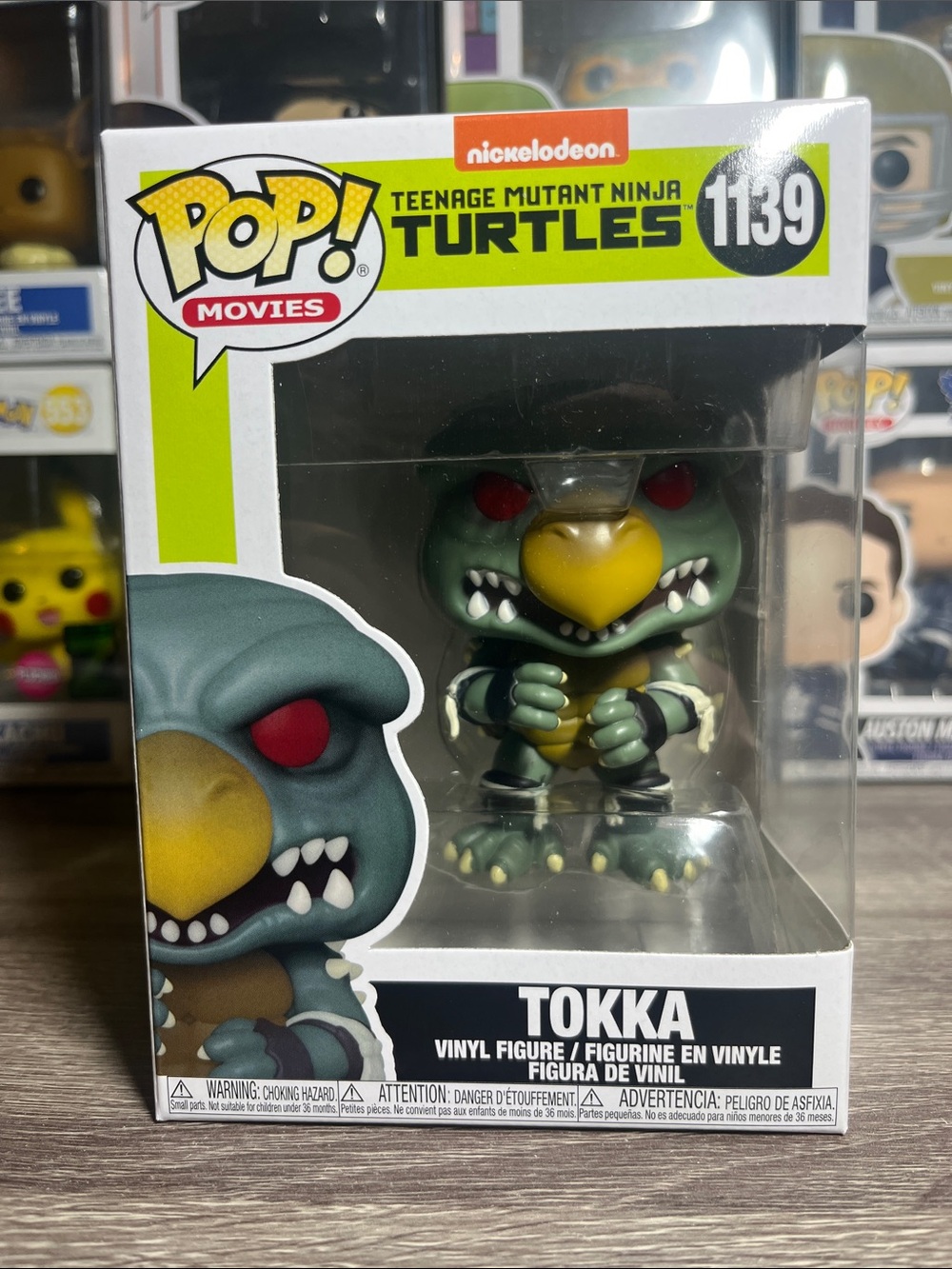 Funko Movies Teenage Mutant Ninja Turtles Tokka Vinyl Figure - Green